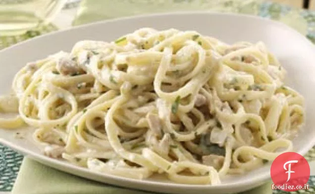 Linguine cremose alle vongole