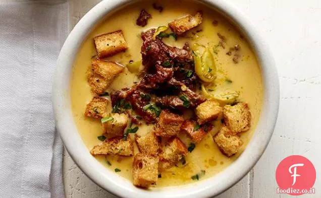Zuppa di cheesesteak