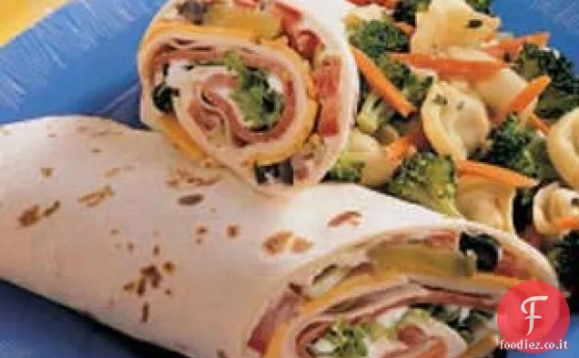 Roll-up di verdure deli