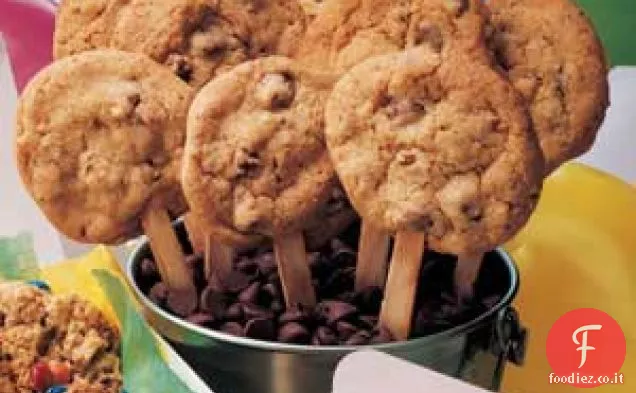 Biscotti veloci con gocce di cioccolato