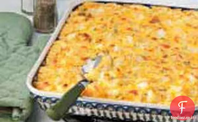 Casseruola di patate dorate
