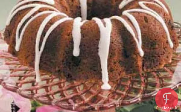 Anello da caffè con gocce di cioccolato