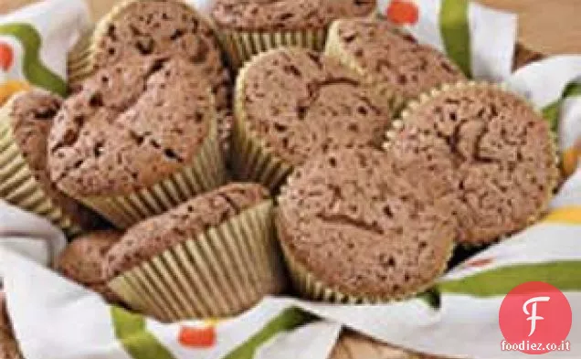 Cupcakes angelici al cioccolato e cocco