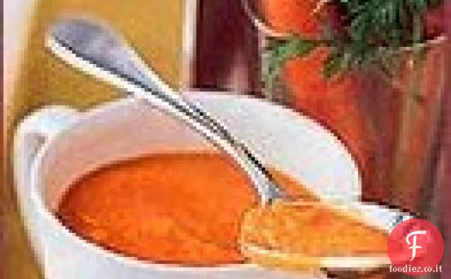 Purea di carote scalogno