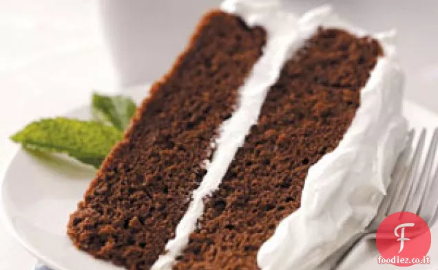 Torta Al Cioccolato Con Panna Acida