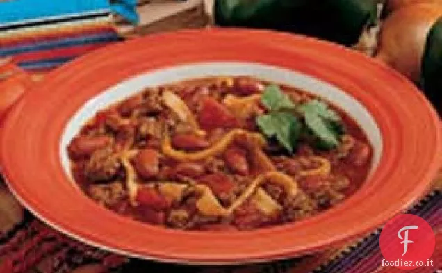 Peperoncino con gnocchi di tortilla