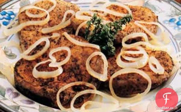 Raccogli le braciole di maiale