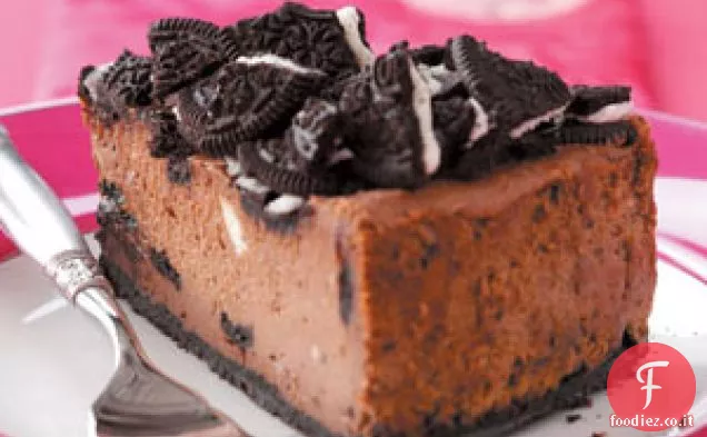 Cheesecake ai biscotti al cioccolato