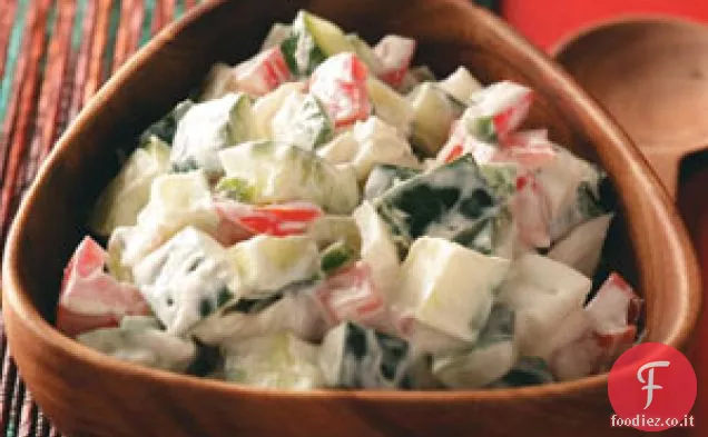Insalata di cetrioli indiani