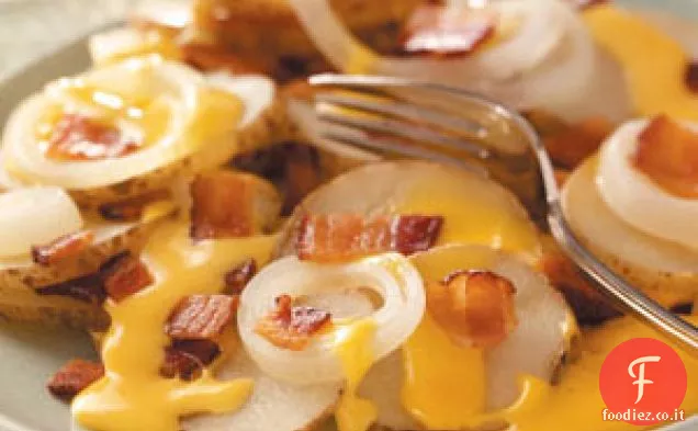 Pacchetto di patate al formaggio