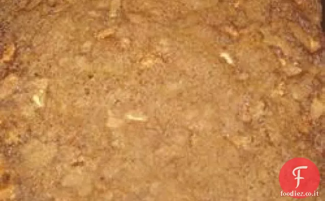Torta di budino di mele tedesca