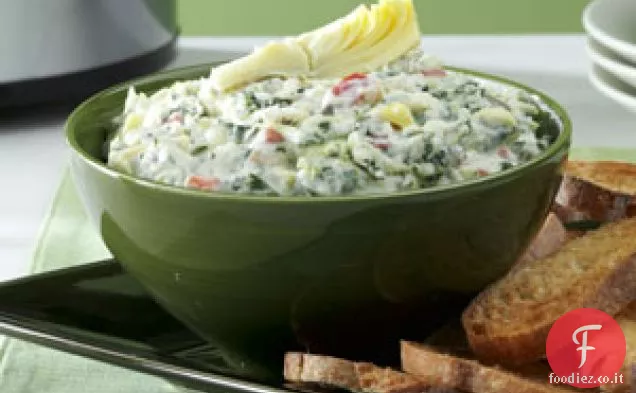 Tris Di Formaggio Salsa Di Carciofi E Spinaci