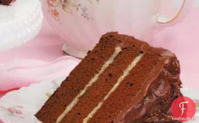 Torta a strati fondente