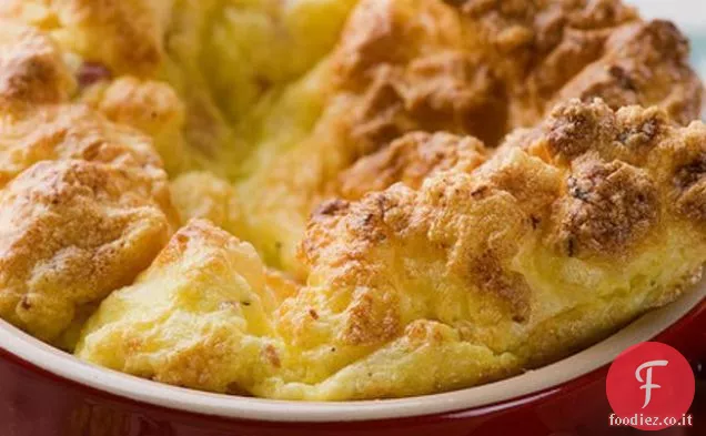 Soufflé di prosciutto e formaggio