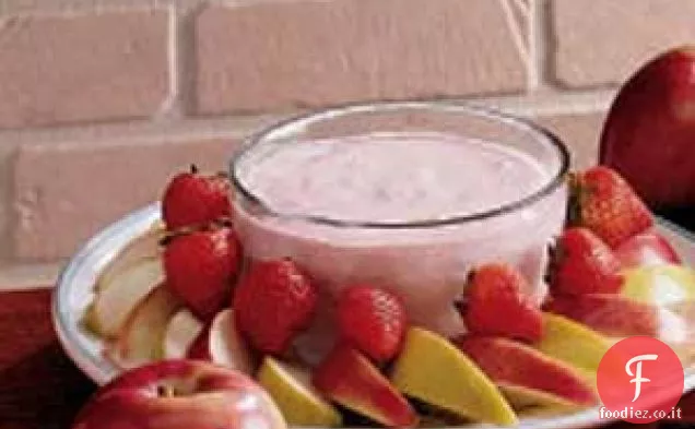 Salsa allo yogurt alla fragola