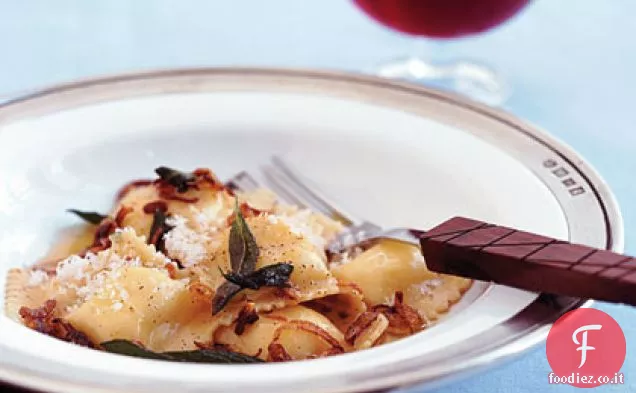 Ravioli con Burro Marrone e Salvia