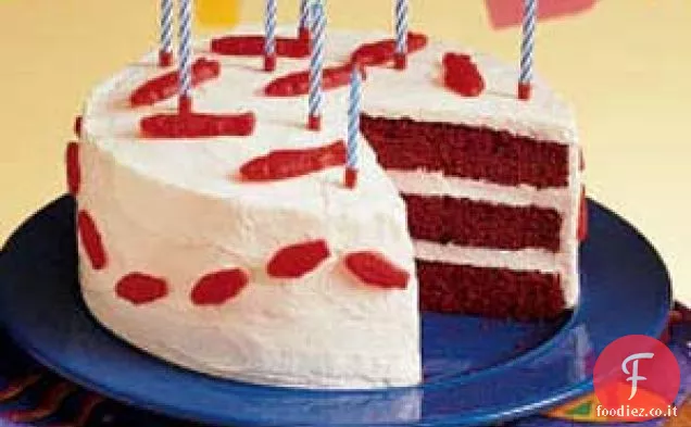Torta Red Velvet "pesce"