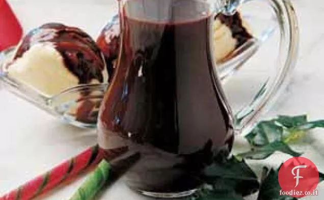 Salsa al cioccolato fatta in casa