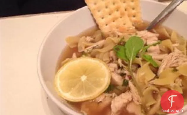 Zuppa di pollo portoghese II