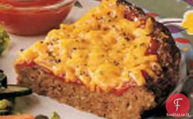 Torta di polpettone al formaggio