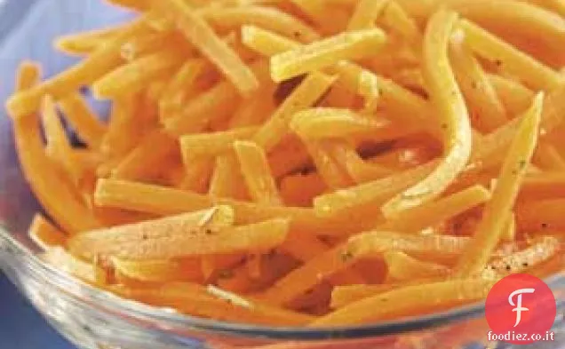 Carote saltate in padella