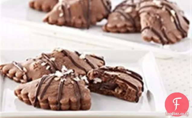 Empanadas al cioccolato e cocco
