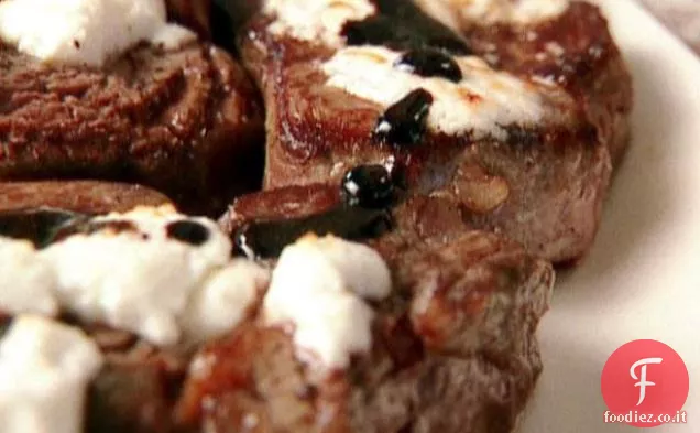Filetto Mignon con Sciroppo Balsamico e Formaggio di Capra