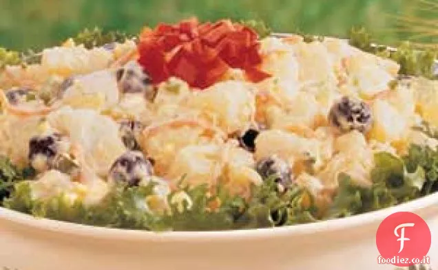 Insalata di patate dorate
