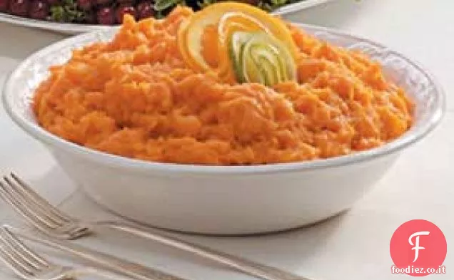 Patate dolci montate all'arancia