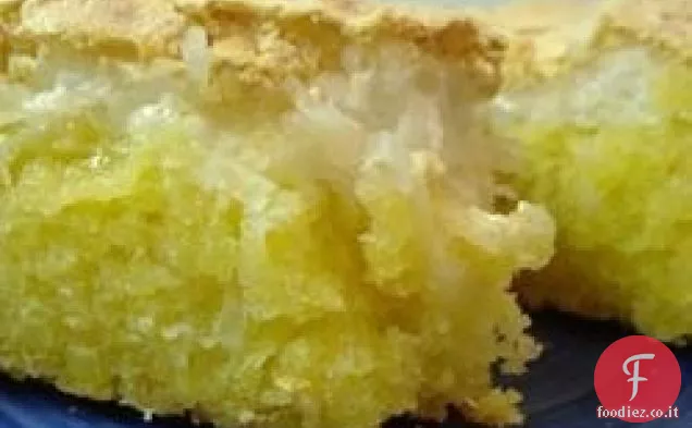 Torta meringata al cocco