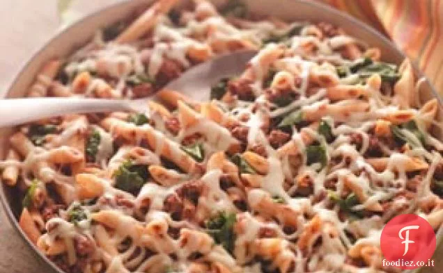 Penne sostanziose con manzo