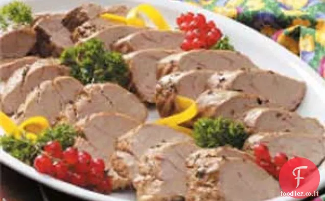 Filetto di maiale con salsa alle erbe