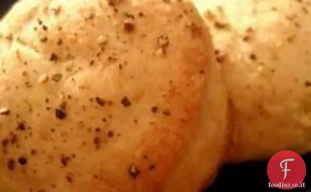 Biscotti di patate dolci e pepe nero