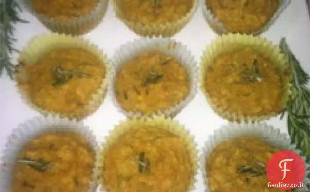 Muffin saporiti alla zucca butternut a basso contenuto di carboidrati
