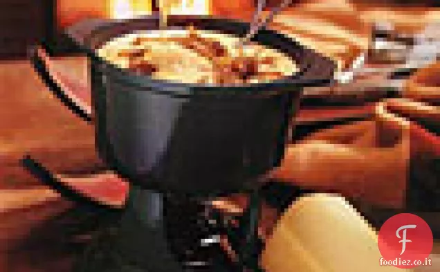 Fonduta di Gruyère con Scalogni Caramellati