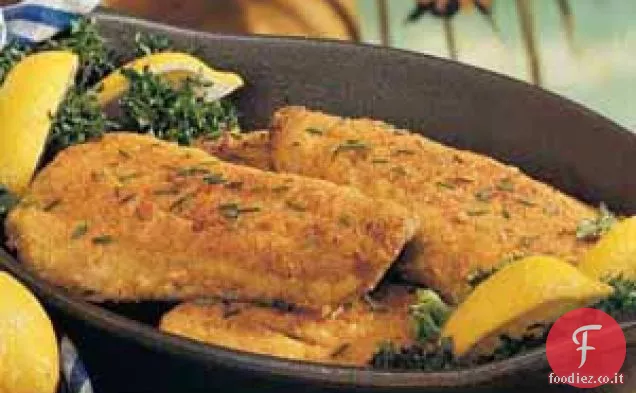 Trota fritta in padella