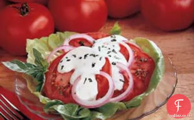 Pomodori cremosi a fette