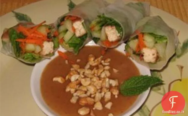 Condimento alle arachidi tailandese