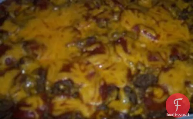 Casseruola di pizza di patate