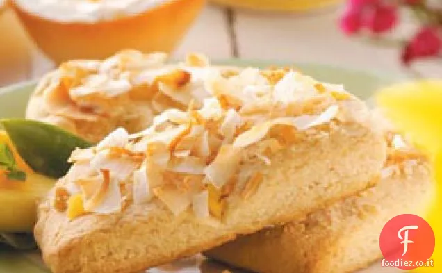 Scones al mango e colada