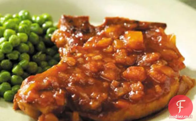 Costolette di maiale agrodolci