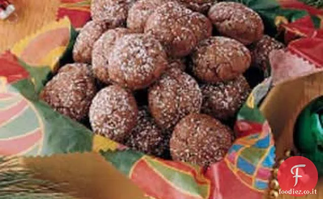 Biscotti al tartufo al cioccolato