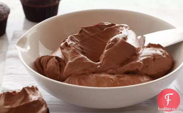 Glassa al burro al cioccolato