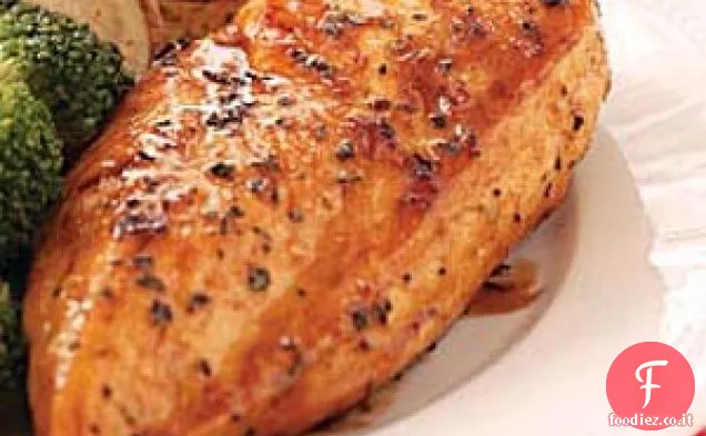 Pollo al miele e balsamico