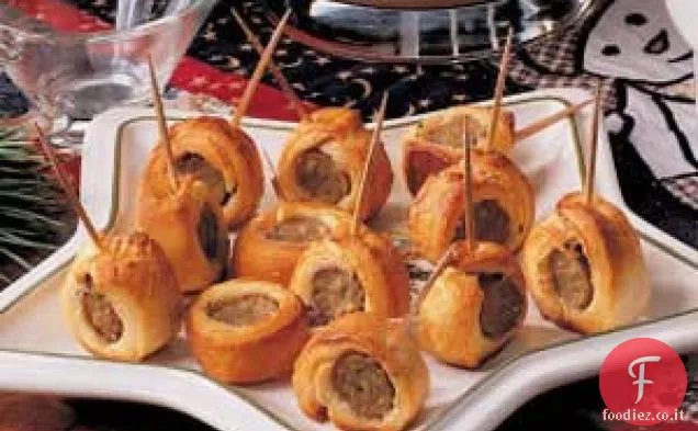 Bocconcini di biscotti alla salsiccia
