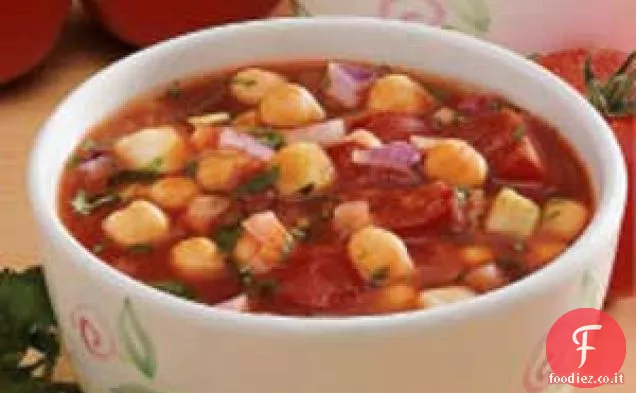 Gazpacho di ceci