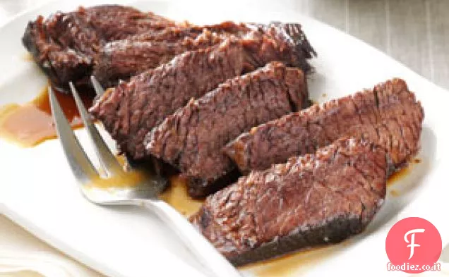 Arrosto di manzo marinato