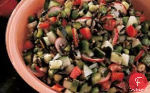 Insalata di riso alla menta