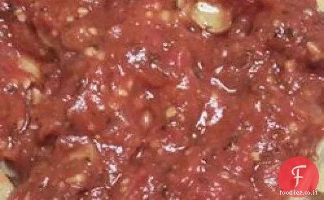 Salsa per spaghetti surgelata di Stephanie