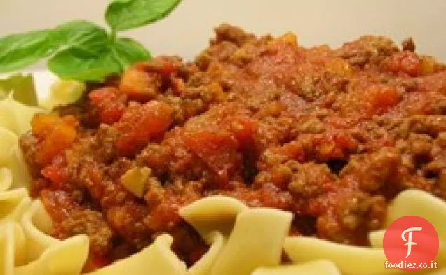Bolognese in pentola a cottura lenta